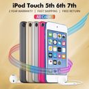 ✅Nuevo Apple iPod Touch 5ta 6a 7a generación 16/32/64/128GB Todos los Colores Caja Sellada✅