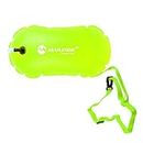 Street27 High Visibility Swim Bubble Buoy Swimming Tow Float for Open Water Swimmers, Kayakers and Triathletes (Fluo Yellow)