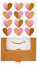 Amazon.com Gift Card for any amount in a Heart Shaped Gift Box