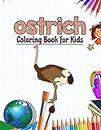 Ostrich Coloring Book for Kids: Bird Activity Book