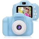 Kids Camera for Boys Girls, 20MP 1080P Digital Video Camera for Kids, Christmas Birthday Gift for Boys Age 4+ to 12, Toy Camera for 4+ 5 6 7 8 9 10 Year Old (Baby Blue)