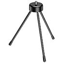 ZODUCT Universal Mini Metal Tripod Table Desk Stand for Mobile Phones, Ring Light, Projector, Monopod, DSLR & Action Camaras with 3Kg Capacity Heavy Metal