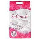 Softouch 3 Ply Toilet Paper Tissue Roll Pack of 6 (160 Sheets Per roll) Total 960 Pulls