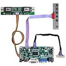 GeeekPi NT68676 HDMI+VGA+DVI+Audio Input LCD Controller Driver Board or HSD190MEN4 M170EN06 17" 19" 1280x1024 4CCFL 30Pins LCD Panel,Fit for Arcade1Up Monitor
