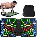 AERLANG Push Up Board-Large PushUps Portable Multi-Function Foldable Push Up Bar, Easy to Use Push up Handle Push Up Strength Training Push Up Stands Home Workout Equipment