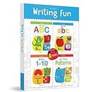 Writing Practice Boxset: Pack of 4 Books (Writing Fun: Write And Practice Capital Letters, Small Letters, Patterns and Numbers 1 to 10) [Paperback] Wonder House Books