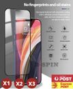 For Apple iPhone 15 14 13 12 11 Pro XS Max XR  Screen Protector Tempered Glass
