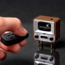 Miniature Dollhouse 1:12 Scale WORKING Mini Television Holds 11 hours Videos