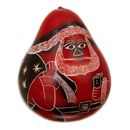 The Holiday Aisle® Handmade Little Santa Claus Gourd Holiday Decor | 3.9 H x 3.1 W x 3.1 D in | Wayfair 9E4623F778DA44228534737F85321B70
