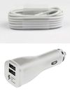 DUAL Fast Car Charger 2.0A + Charging Cable For iPhone 5 6 7 8 Plus X XR 