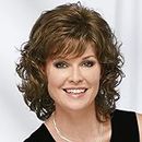 Paula Young Long Color Me Beautiful WhisperLite Wig Long, Soft Wispy Layers with Sides Brushed Forward Or Back For A Natural Look/Multi-tonal Shades of Blonde, Silver, Brown, and Red