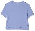 Nike Women's Regular Fit T-Shirt (DM7026-569_Light Thistle/Particle Grey XL)