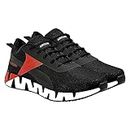 Aircum Sports Running Shoes | Casual Shoes | PVC Hiking Shoes | Sneakers | Yoga Shoes for Men's & Boy's - Size-7 Black