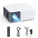 Mini Projector, Portable Phone Projector 1080P Full HD, YOTON Y3 Home Theater Movie Projector, Small Video Projector Compatible with HDMI,Smartphone,Tablet,PC,TV Stick,AV,USB, Gift for Kids