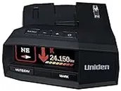 UNIDEN R8 Extreme Long-Range Radar/Laser Detector, Dual-Antennas Front & Rear Detection w/Directional Arrows, Built-in GPS w/Real-Time Alerts, Voice Alerts, Red Light Camera and Speed Camera Alerts