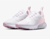 Nike Air Max 270 White/Soft Pink Womens Shoes Size US 6-10 Casual Sneakers New✅