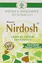Nirdosh Tobacco & Nicotine FREE Herbal Cigarettes - Pack of 2