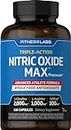 Fitness Labs Nitric Oxide Supplement | 3000mg | 120 Capsules | Nitric Oxide Pre Workout | with L Arginine and L Citrulline | Triple Action | Non-GMO