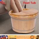 Lavabo de madera para baño de pies barril de masaje salud y belleza pies relax spa cubo 