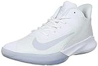 Nike Men's Walking Sneaker, Blanco Pure Platinum Clear, 12
