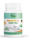 VITAMIN D3 + K2 20,000 I.E+ 200µg - 360 Tablets Food supplement - Vitamin I.U