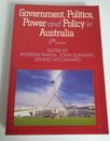 GOVERNMENT, POLITICS, POWER and POLICY in AUSTRALIA - 5th Edition (PB 1994)