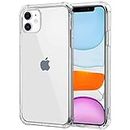 T Tersely Clear Case Cover for Apple iPhone 11 (6.1 inch), Air Hybrid Slim Fit Shockproof Crystal TPU Bumper Protective Case Cover for iPhone 11 [Suitable for Wireless Charger]