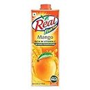 Real Mango Fruit Nectar Juice -1L | Rich in Vitamin C | No Added Preservatives, Artificial Colors & Flavours | Goodness of Best fruits | Tasty, Refreshing & Energising