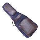 Guitar Bag Electric Acoustic Bass Leather & Jeans Gig Case Strap with Handle NEW