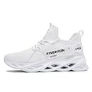 GSLMOLN Sneakers Shoes for Snow Running Hiking Non Slip Path Sports Tennis Sneakers Fitness Workout Shoe Cricket Shoes Bowling Cycling Shoes Sonic Shoes Casual Trendy Shoes for Mens White Shoes