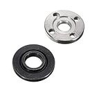 Generic 1 Pair Metal Electrical Angle Grinder Accessories Fitting Part Inner Outer Flange(9523)