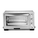 Cuisinart TOB-1010 Toaster Oven Broiler, 14" x 15.75" x 14", Silver