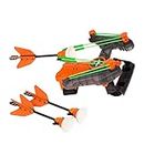 Zing Air Hunterz Wrist Bow - Includes 1 Wrist Bow and 3 Suction Cup Arrows, Launches Arrows Up to 40 ft (Orange)