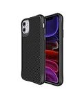 Nik case Carbon Series for iPhone 11 Case with Military-Grade Drop Protection, TPU & Carbon Fiber, Wireless Charging Support, Compatible with iPhone 11 (6.1") (TPU+Polycarbonate|Black)