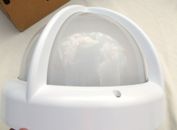 GOCCIA "ROUND KASKO" Italian  Wall/ Bunker Light with CAGE in White, 260mm dia