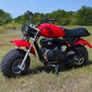 MotoTec 200cc 6.5HP Trailcross Gas Powered Mini Bike - Red