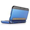 TNP Case Compatible with [ NEW Nintendo 3DS XL LL 2015 ], Navy Blue - Plastic + Aluminum Full Body Protective Snap-on Hard Shell Skin Case Cover New Modified Hinge-less Design