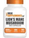 BulkSupplements Lion's Mane Mushroom Extract 360 Capsules - 1000 mg Per Serving