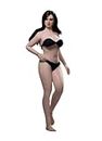 YSBRING TBLeague PLMB2022-T04A 1/12 Scale Female Super-Flexible Seamless Doll Body 6 Inch Plump Figure Body (Pale, with a Head Sculpt)