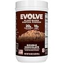 Evolve Protein Powder, Classic Chocolate, 20g Protein,10g Fiber, 1 Lb