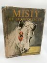 MISTY OF CHINCOTEAGUE by Marguerite Henry, 1958 in DJ with Wesley Dennis Illus.