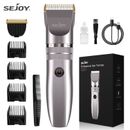 Pro Electric Hair Clippers Beard Trimmer Cordless Groom Combo Barber Haircut Kit