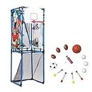 JOOLA Sport Squad 5-in-1 Multi-Sport Toss Game Set - Play Football, Baseball, Basketball, Soccer, and Darts - Lightweight and Portable