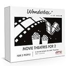 Wonderbox – Original Gift Idea - Experience Gift – AMC Movie Theatres® for 2 – 2 tickets – A Large Choice of Experiences in One Gift Box