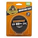 Gorilla Heavy Duty, Extra Long Double Sided Mounting Tape, 1" x 120", Black, (Pack of 1)