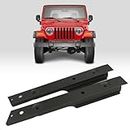 ELITEWILL 2Pcs TJ Full Length Floor Support/Torque Box Body Mount Rust Frame Repair Replacement Fit for 1997-2006 Jeep Wrangler TJ
