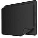 KTRIO 2 Pack Mouse Mat 275x215x3mm [30% Larger] Black Mouse Mats Gaming Mouse Pad Mousepads with Stitched Edges, Waterproof Mousemat with Non-slip Rubber Base Mousepad, Mouse Mats for Computers