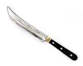 EthnicFair High Carbon Steel Handmade Narrow Kitchen Knife - 14 Inch Pointed Tip