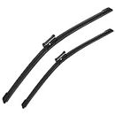 WENYANT 24+19 inch Compatible with VW Jetta 2019-2011 Passat 2018-2012 CC 2017-2013 Front Windshield Wiper Blades For My Car Original Equipment Automotive Replacement (Set of 2)