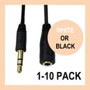 Extension Audio Cable for iPhone iPod Headphone 3.5mm Plug Connector Lead M to F